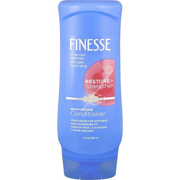Finesse Moisturizing Conditioner Restore+Strengthen Active Proteins 13 Oz 3 Pack - Picture 1 of 1